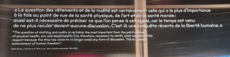 Élisée Reclus, pudibonderie, et autres thèmes