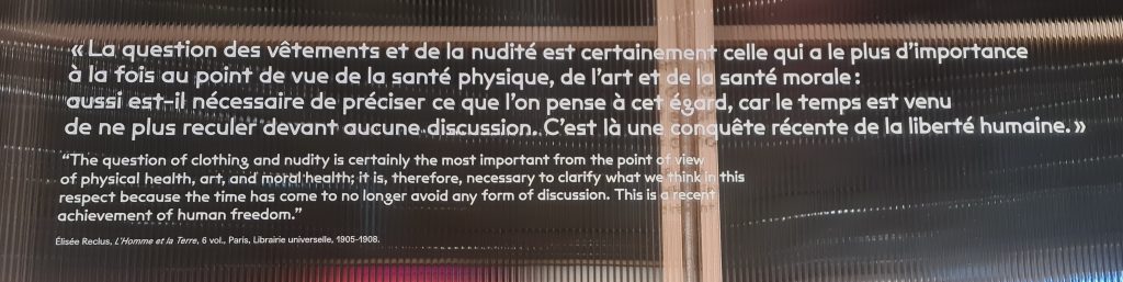 Élisée Reclus, pudibonderie, et autres thèmes