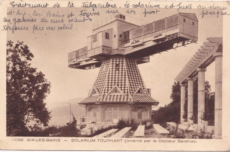 Le solarium tournant d’Aix-les-Bains