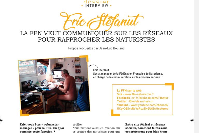 Eric Stefanut, la FFN et les réseaux sociaux