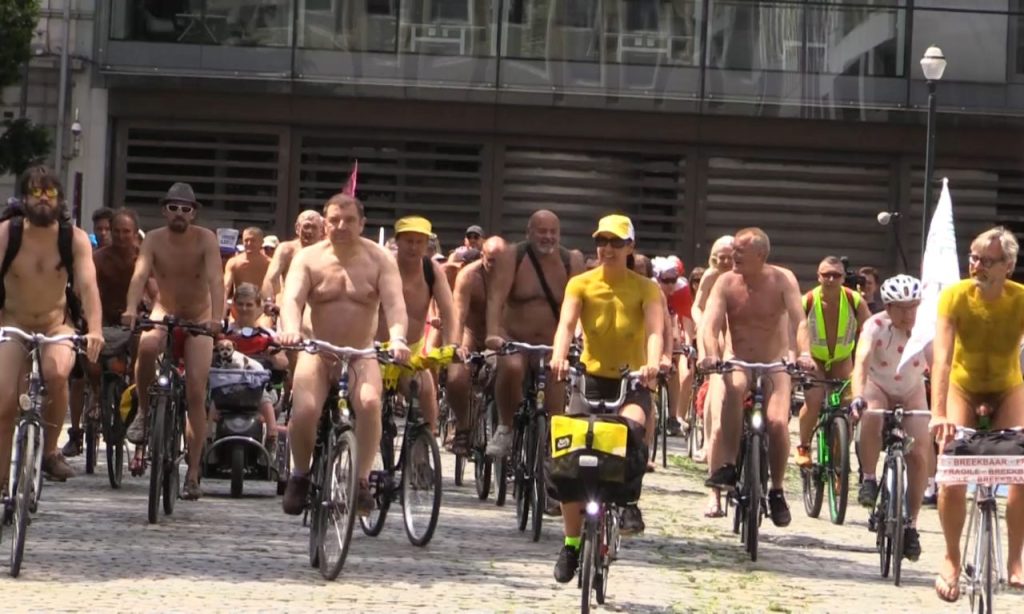 Cyclonudista Bruxelles 15 juin 2019