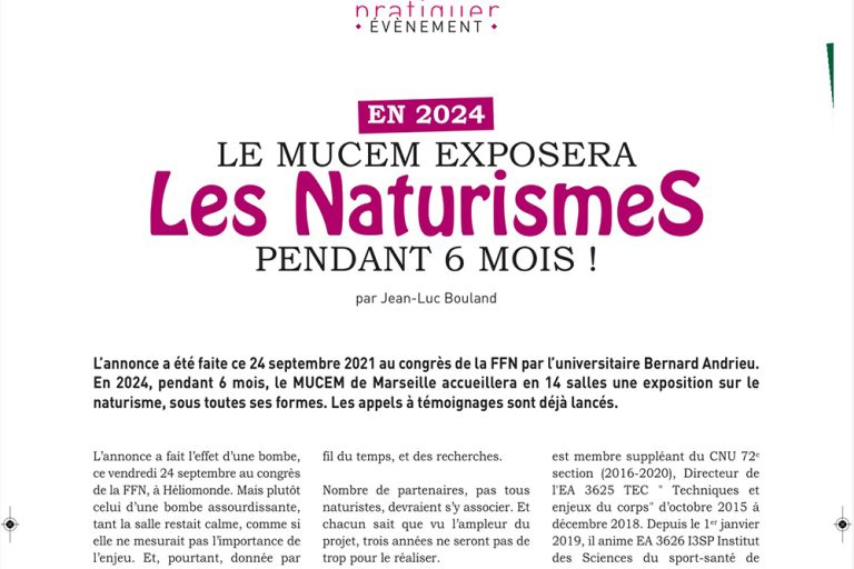2021 : l’expo au MUCEM se prépare