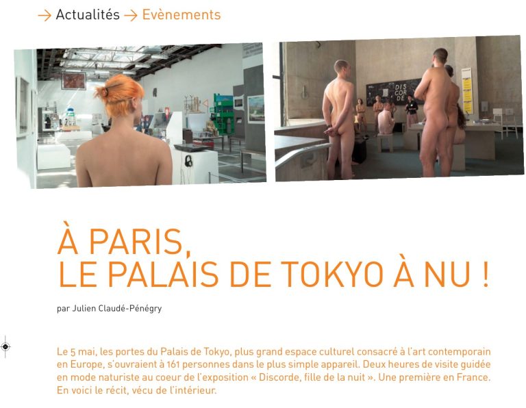 Une visite nue au Palais de Tokyo