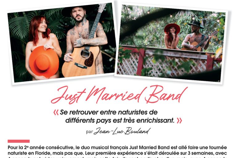 Just married band en tournée aux USA