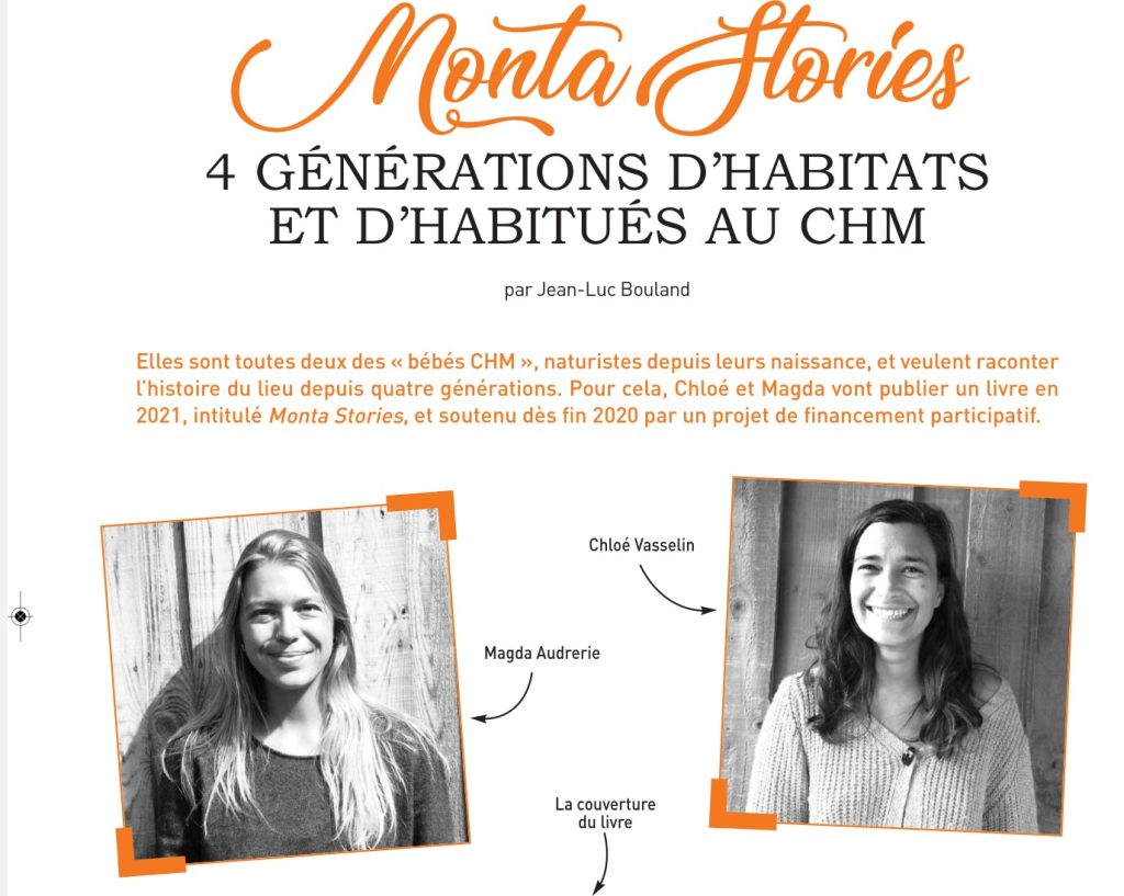 Monta stories, à propos du CHM
