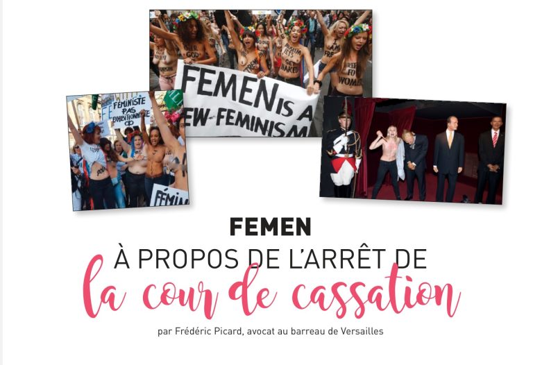 Les Femen devant la justice