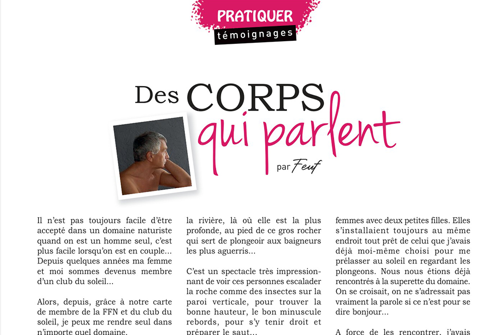 Des hommes, des femmes, et des témoignages