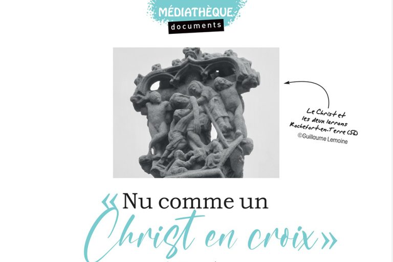 Nu comme un Christ en croix