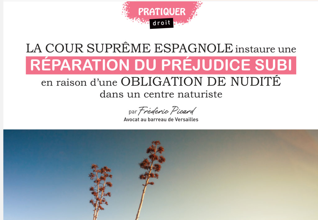 Une nudité obligatoire contestée en Espagne