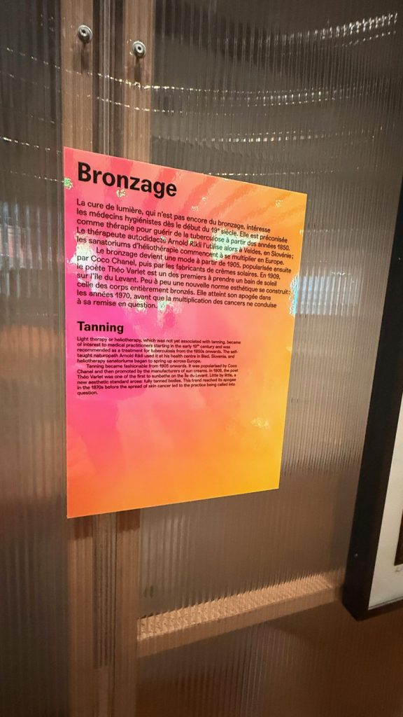 Le bronzage