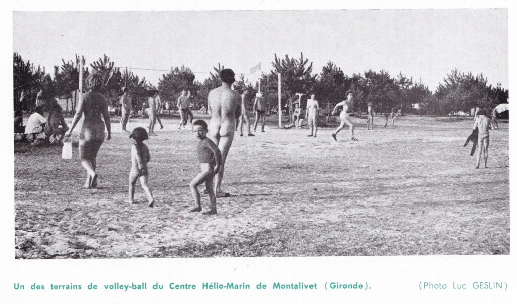 Montalivet, dans les années 1950