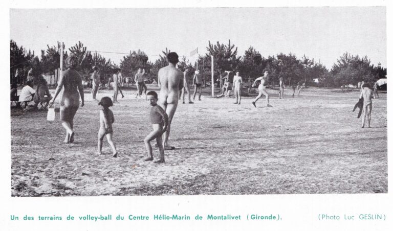 Montalivet, dans les années 1950