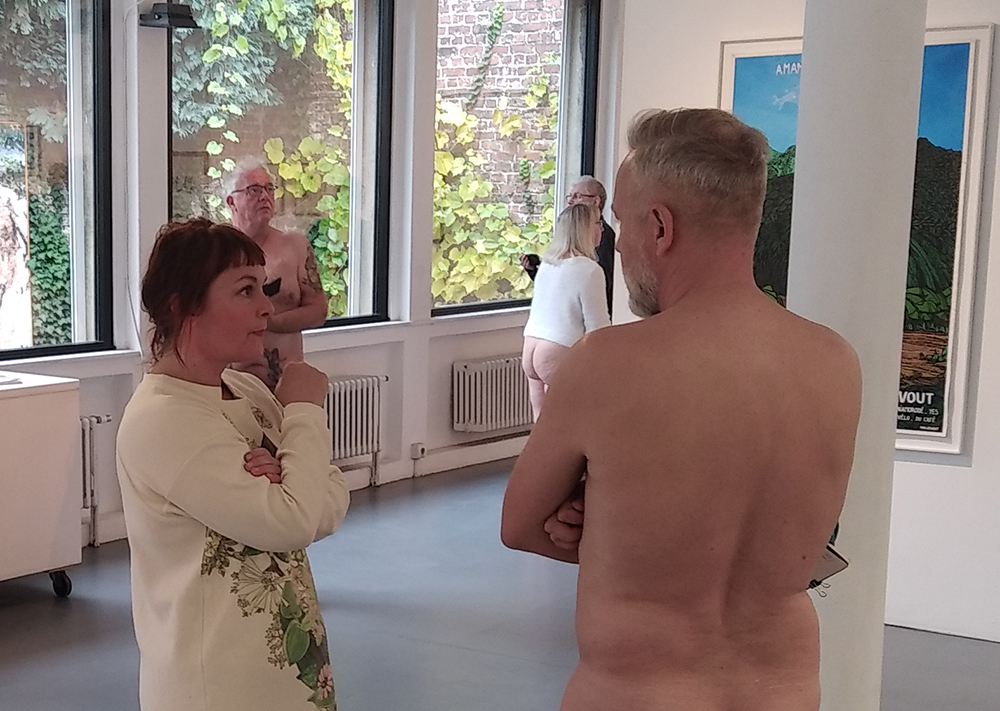 Des visiteurs naturistes pour l’expo lilloise Tout nu