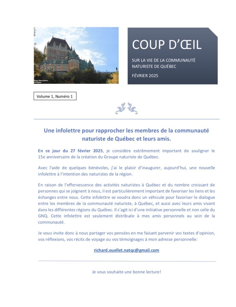 Infolettre