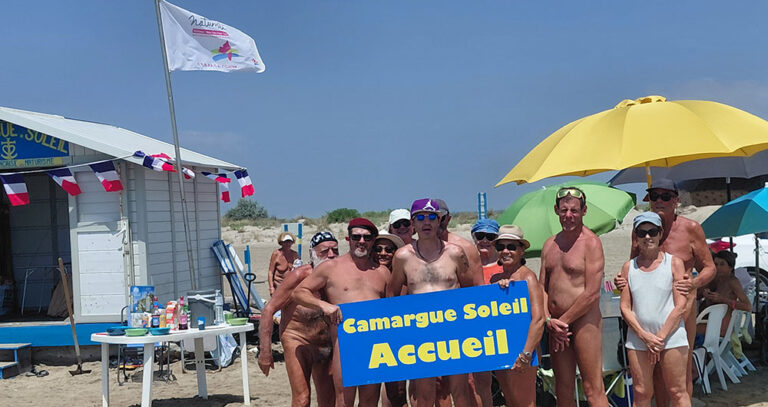 Camargue Soleil a fêté le 14 juillet à la plage