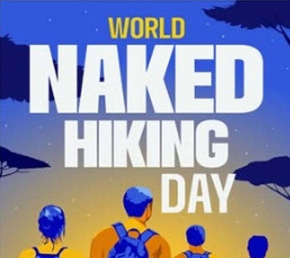Journée mondiale de la randonue (ou World Naked Hiking Day) 2026