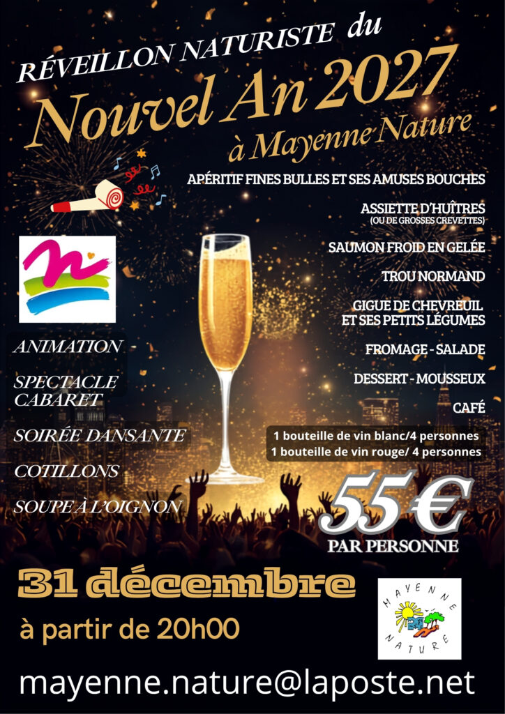 Réveillon de la Saint-Sylvestre à Mayenne Nature